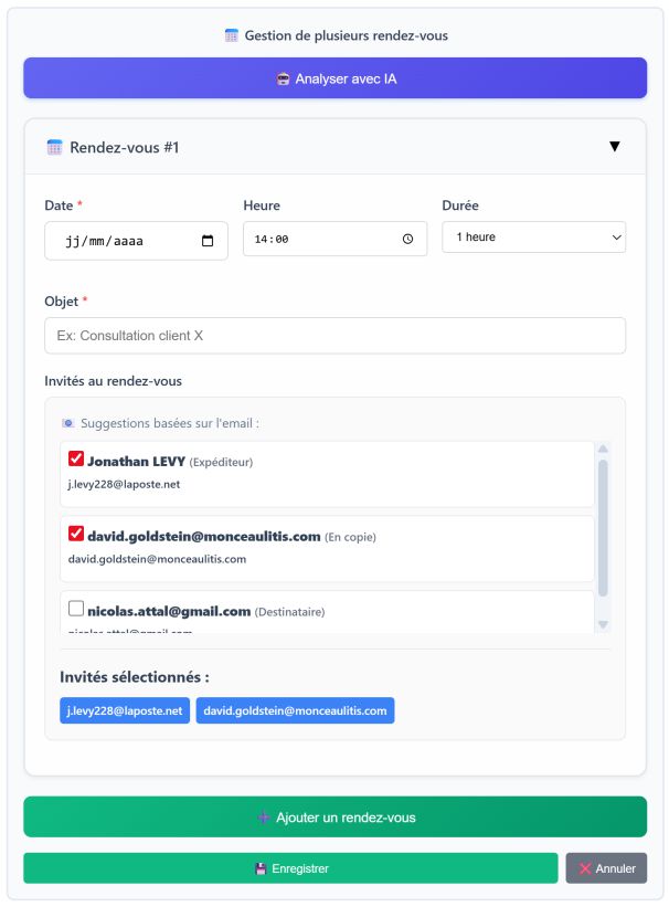 Detection rendez-vous